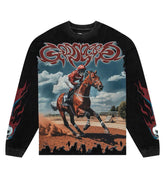 Godspeed Thorough L/S Tee Black Wash